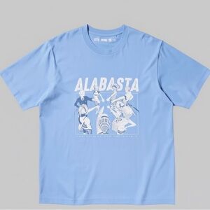 Uniqlo Light Blue Alabasta Tee